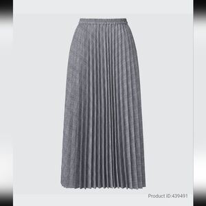 Uniqlo Accordian Pleated Skirt L